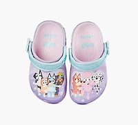 CROCS | SABOTS CLASSIQUES BLUEY MULTI ROSE VIOLET PETIT ENFANT FILLE