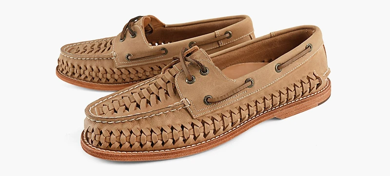 SPERRY | GC AO 2 OEILLETS TISSÉ TAN HOMMES