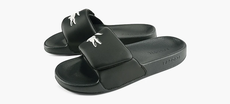 LACOSTE | SANDALE SERVE 0.0 NOIR FEMMES