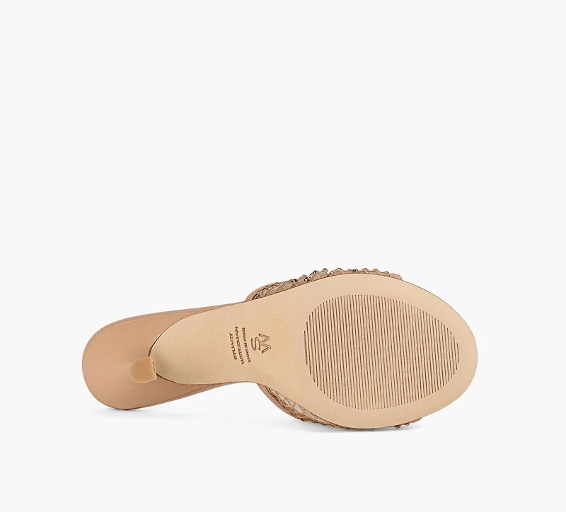 STUART WEITZMAN | SANDALE BAREITALL SHINE 85 OR FEMMES