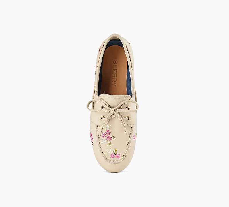 SPERRY | CHAUSSURES BATEAU FINE BEIGE FEMMES