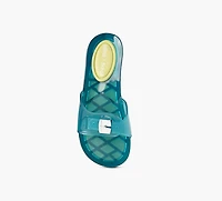 MELISSA | + SCHOLL TALON PESCURA BLEU FEMMES