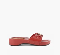 MELISSA | + SCHOLL TALON PESCURA ROUGE FEMMES