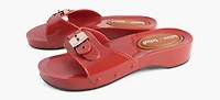 MELISSA | + SCHOLL TALON PESCURA ROUGE FEMMES