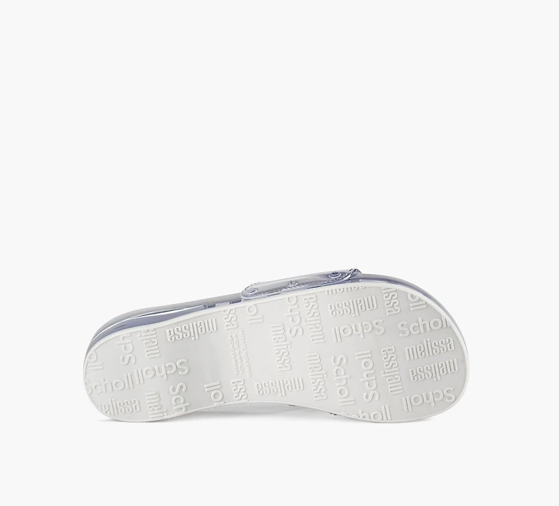 MELISSA | PESCURA À TALON + SCHOLL TRANSPARENT FEMMES