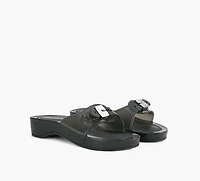 MELISSA | PESCURA À TALON + SCHOLL NOIR FEMMES