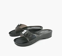 MELISSA | PESCURA À TALON + SCHOLL NOIR FEMMES