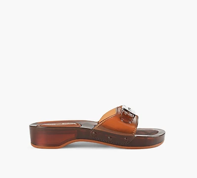 MELISSA | + SCHOLL TALON PESCURA BRUN FEMMES