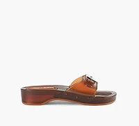 MELISSA | + SCHOLL TALON PESCURA BRUN FEMMES