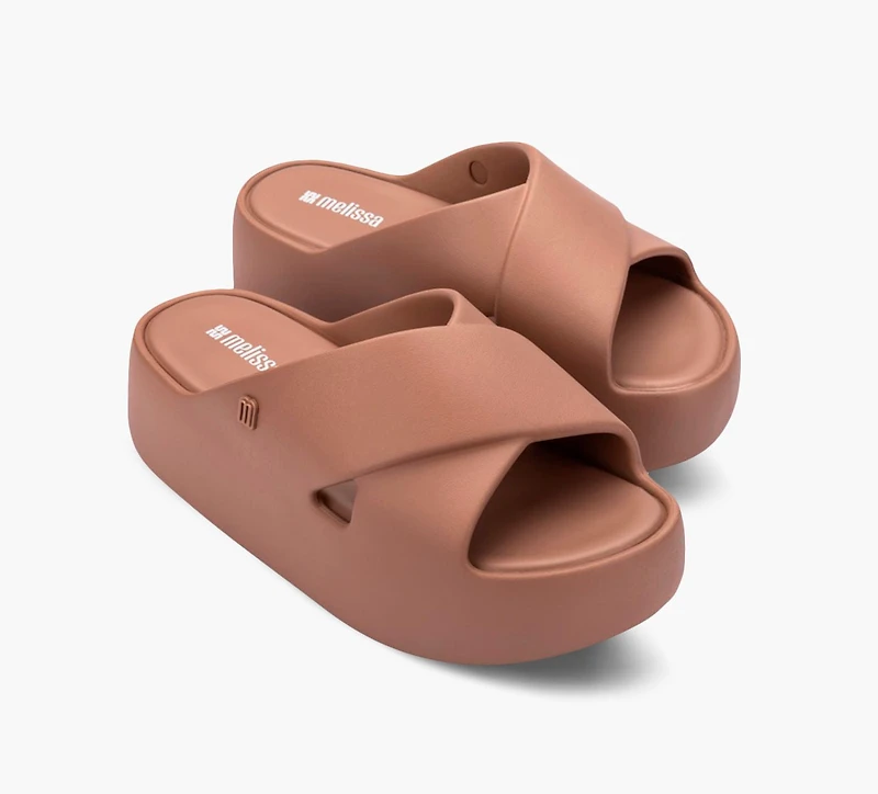 MELISSA | SANDALE PLATEFORME FREE ROSE PALE FEMMES