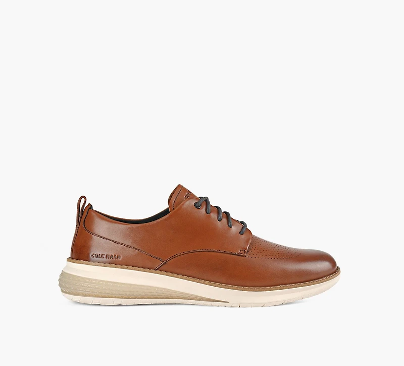 COLE HAAN | OXFORD ORIGINALGRAND ENERGYWEAVE PERFORÉ TAN HOMMES