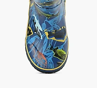 BOGS | BOTTE DE PLUIE POISSON BLEU GRAND ENFANT GARCON