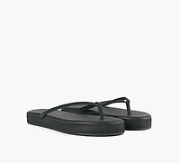 TKEES | TONG À PLATEFORME LILY NOIR FEMMES
