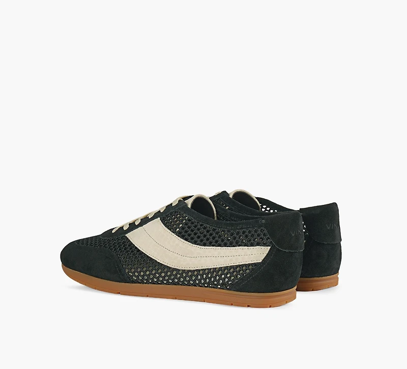 VINCE | BASKET EN MAILLE LA RUNNER NOIR FEMMES