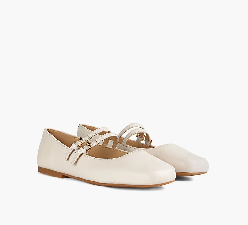 MICHAEL KORS | BALLERINE MATILDA FLEX BEIGE FEMMES