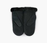 UGG | MITAINE BRODÉE EN PEAU DE MOUTON | NOIR | FEMMES