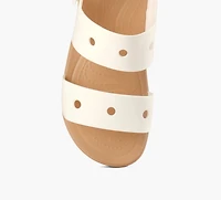 CROCS | BROOKLYNN BEIGE GRAND ENFANT FILLE