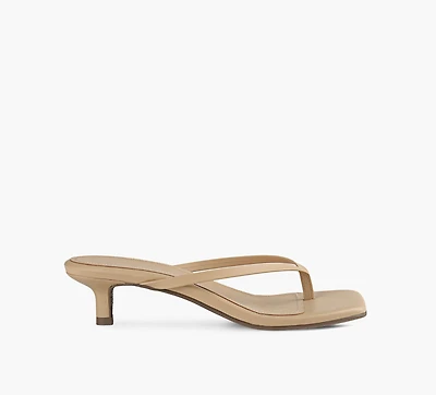TKEES | TONG À BOUT CARRÉ JULIA BEIGE FEMMES