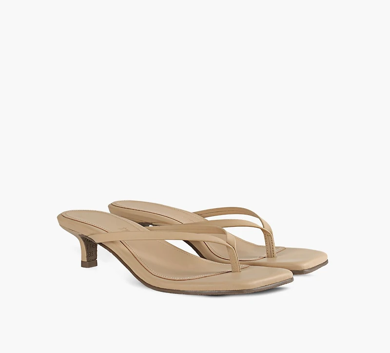 TKEES | TONG À BOUT CARRÉ JULIA BEIGE FEMMES