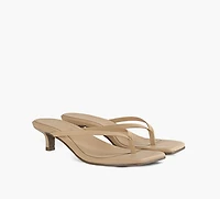 TKEES | TONG À BOUT CARRÉ JULIA BEIGE FEMMES