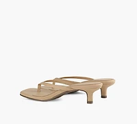 TKEES | TONG À BOUT CARRÉ JULIA BEIGE FEMMES