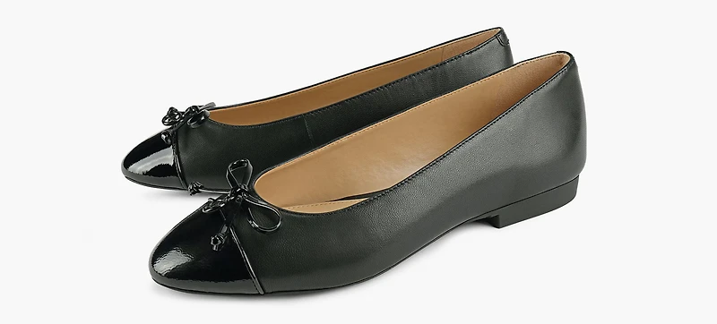 MICHAEL KORS | BALLERINE PIPER FLEX NOIR FEMMES