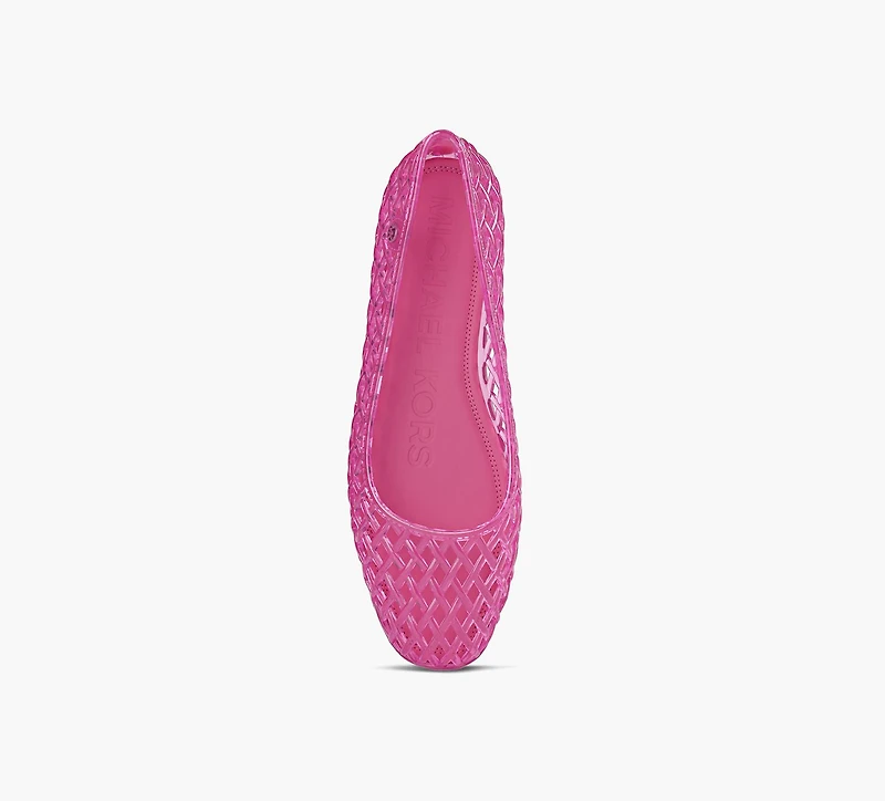 MICHAEL KORS | BALLERINE PIXI JELLY FUCHSIA FEMMES