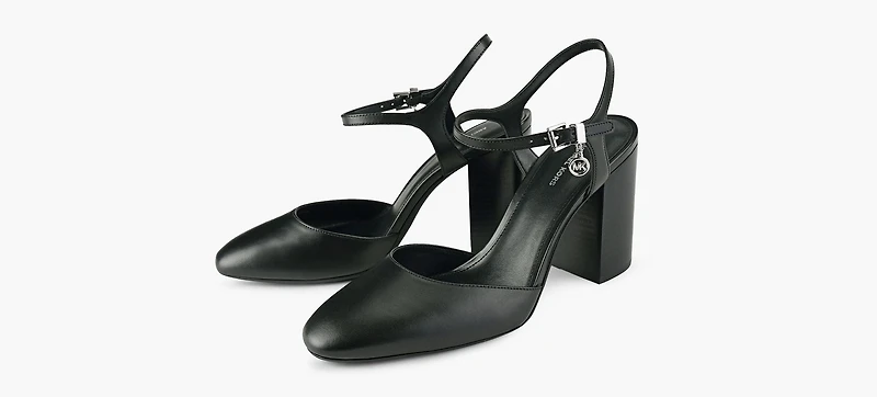 MICHAEL KORS | ESCARPIN À TALON FLEX ALEXA NOIR FEMMES