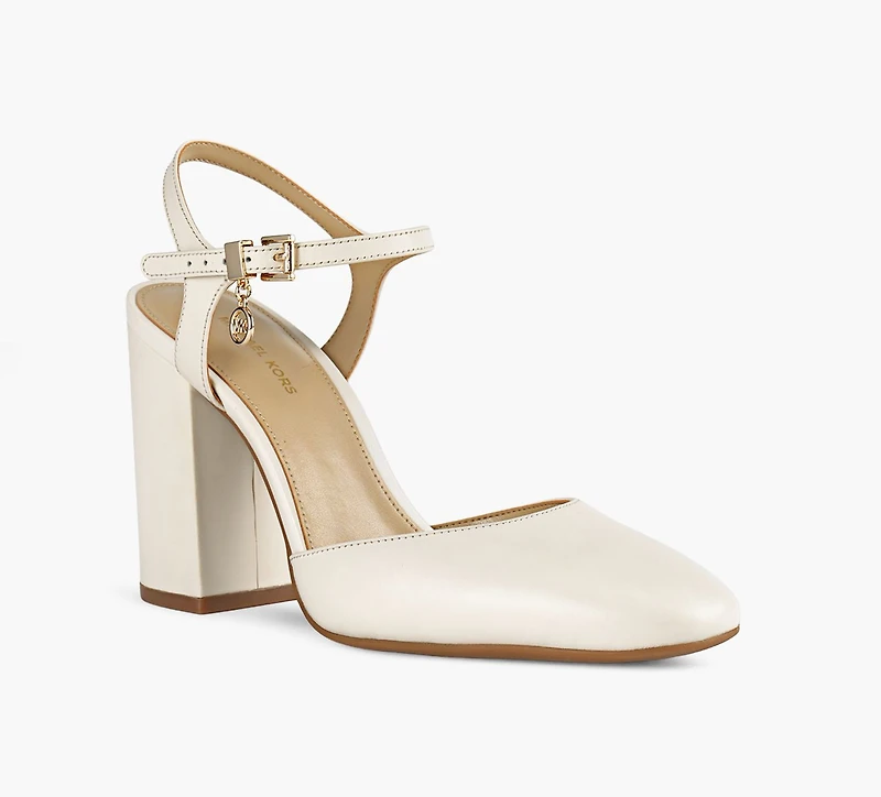 MICHAEL KORS | ESCARPIN À TALON FLEX ALEXA BEIGE FEMMES