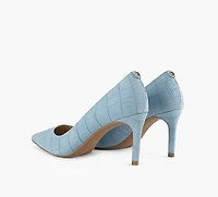 MICHAEL KORS | ESCARPIN ALINA FLEX  BLEU FEMMES