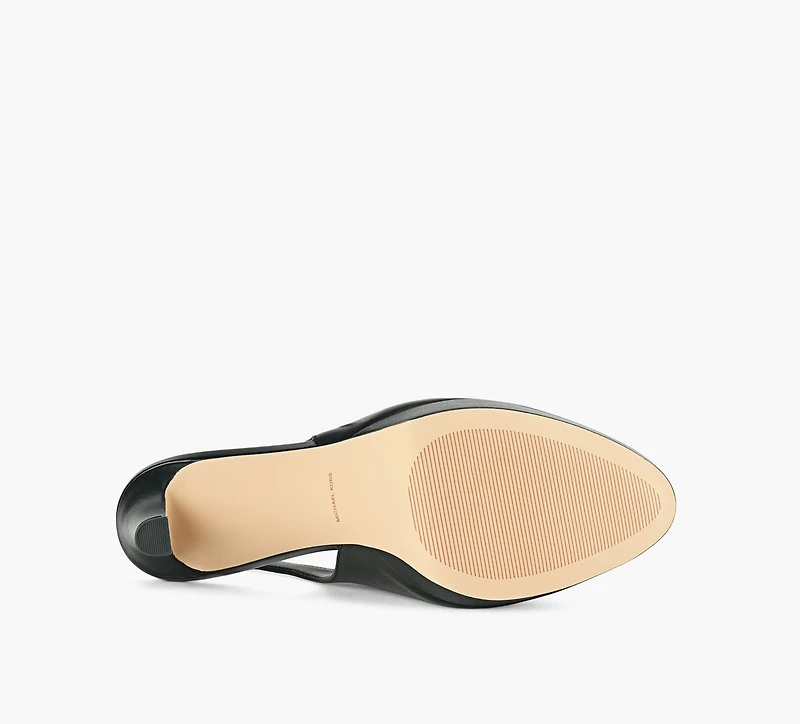 MICHAEL KORS | ESCARPIN PLATEFORME À BRIDE ARRIÈRE TRACY NOIR FEMMES