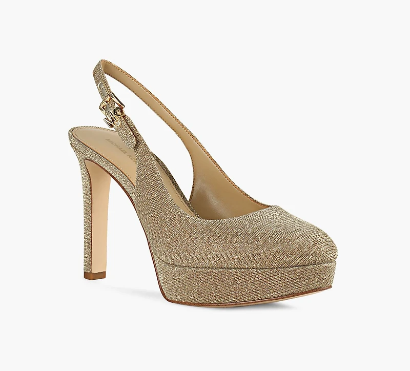 MICHAEL KORS | ESCARPIN PLATEFORME À BRIDE ARRIÈRE TRACY OR FEMMES