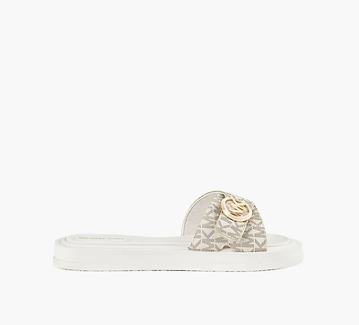 MICHAEL KORS | SANDALE MK POOL BEIGE FEMMES