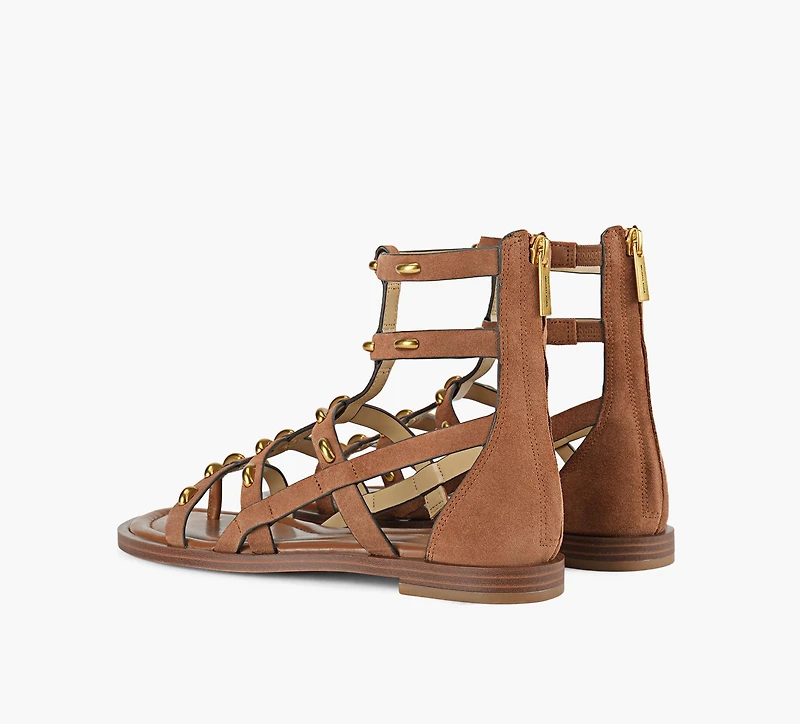 MICHAEL KORS | SANDALE NOA TAN FEMMES