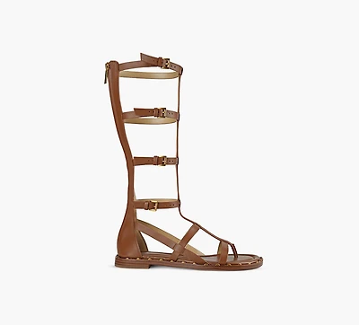 MICHAEL KORS | SANDALE À TALON NOA TAN FEMMES