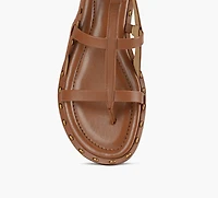 MICHAEL KORS | SANDALE À TALON NOA TAN FEMMES