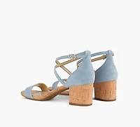 MICHAEL KORS | SANDALE SERENA FLEX BLEU FEMMES