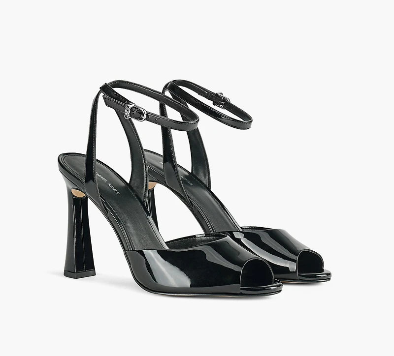 MICHAEL KORS | SANDALE À TALON ROSIE NOIR FEMMES
