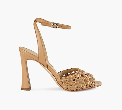 MICHAEL KORS | SANDALE À TALON ROSIE TAN FEMMES
