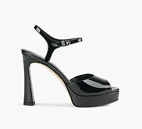 MICHAEL KORS | SANDALE À PLATEFORME HAUTE ROSIE NOIR FEMMES