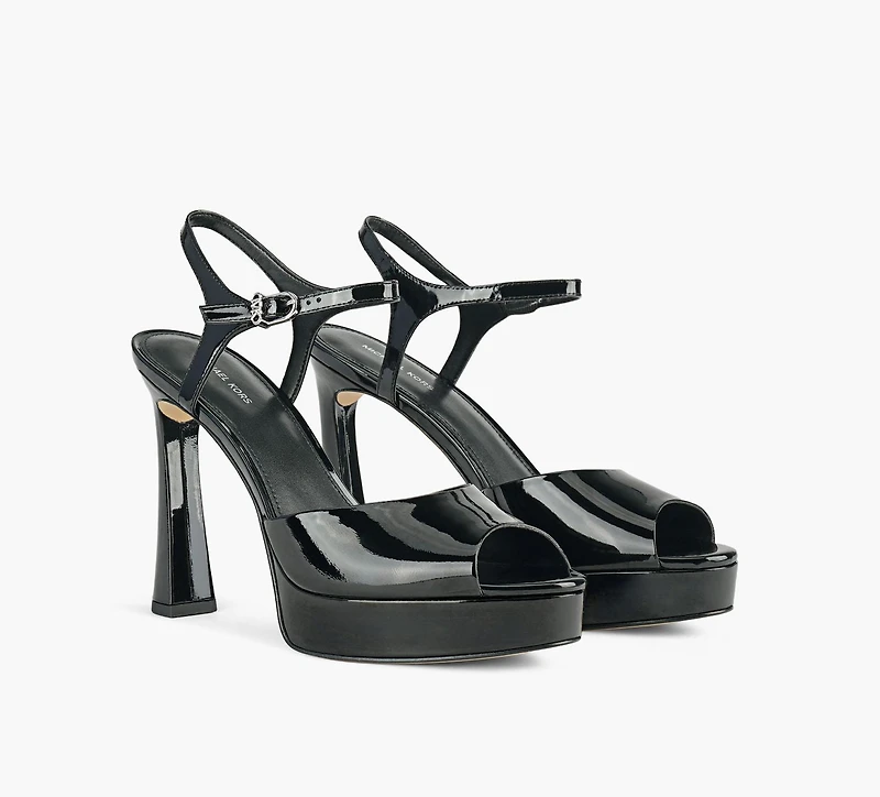 MICHAEL KORS | SANDALE À PLATEFORME HAUTE ROSIE NOIR FEMMES
