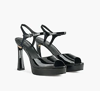 MICHAEL KORS | SANDALE À PLATEFORME HAUTE ROSIE NOIR FEMMES