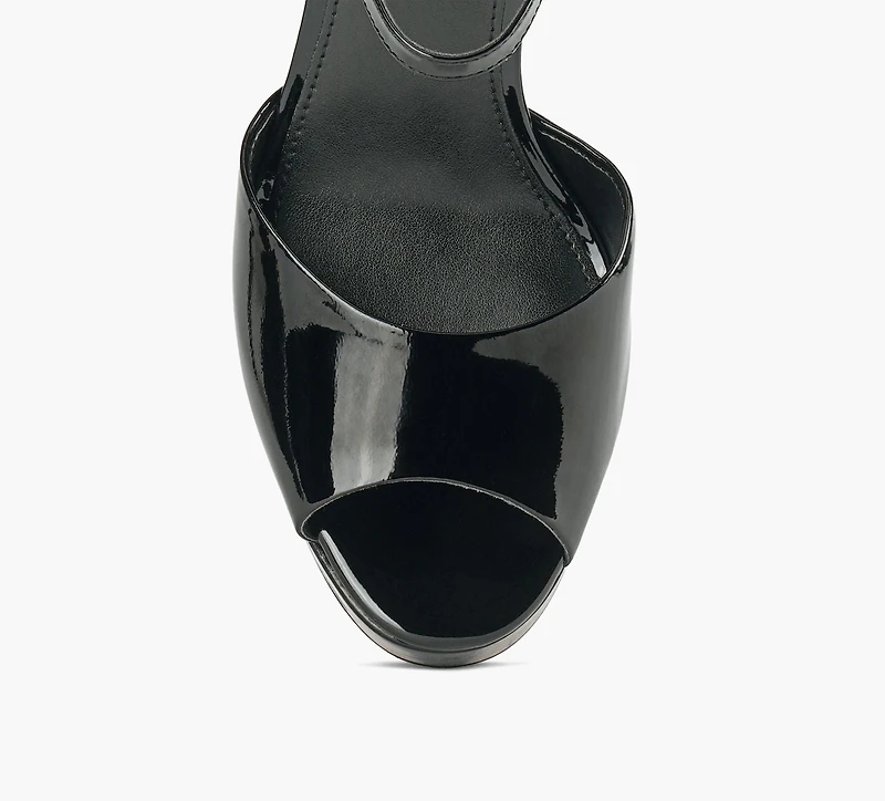 MICHAEL KORS | SANDALE À PLATEFORME HAUTE ROSIE NOIR FEMMES