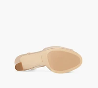 MICHAEL KORS | SANDALE À PLATEFORME HAUTE ROSIE BEIGE FEMMES