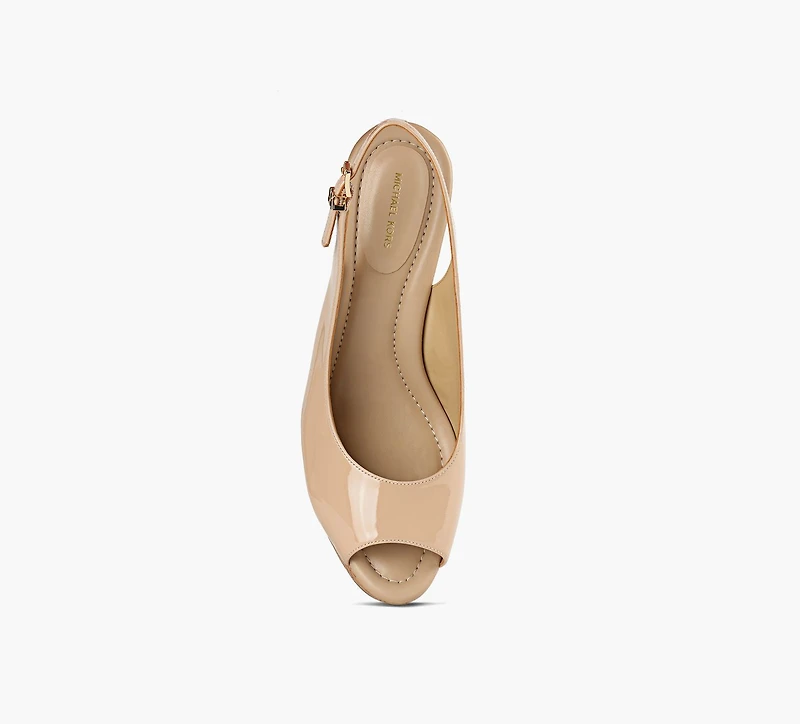 MICHAEL KORS | SANDALE COMPENSÉE ROSIE BEIGE FEMMES