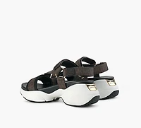 MICHAEL KORS | SANDALE BOWIE BRUN FEMMES