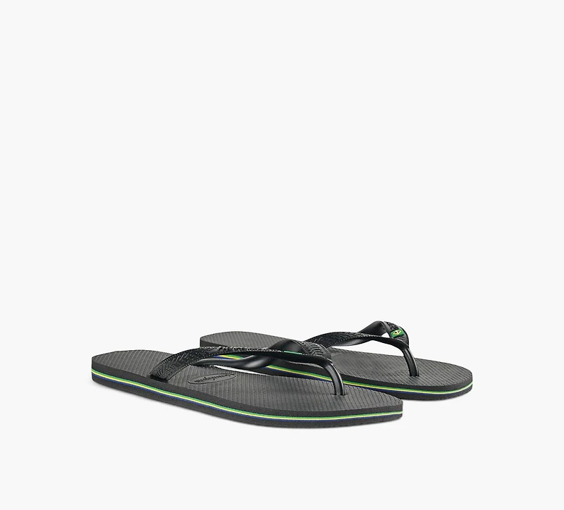 HAVAIANAS | TONG BRAZIL LOGO NOIR HOMMES