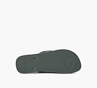 HAVAIANAS | TONG BRAZIL LOGO KHAKI HOMMES