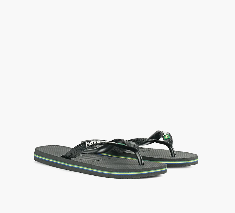 HAVAIANAS | TONG BRAZIL LOGO NOIR FEMMES