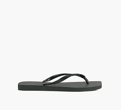 HAVAIANAS | TONG SLIM SQUARE NOIR FEMMES
